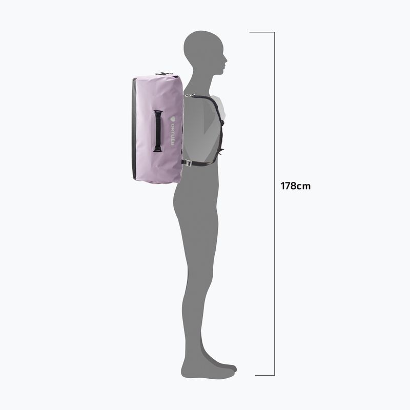 Пътна чанта ORTLIEB Duffle Zip Tidura Strong 60 л лавандула 11