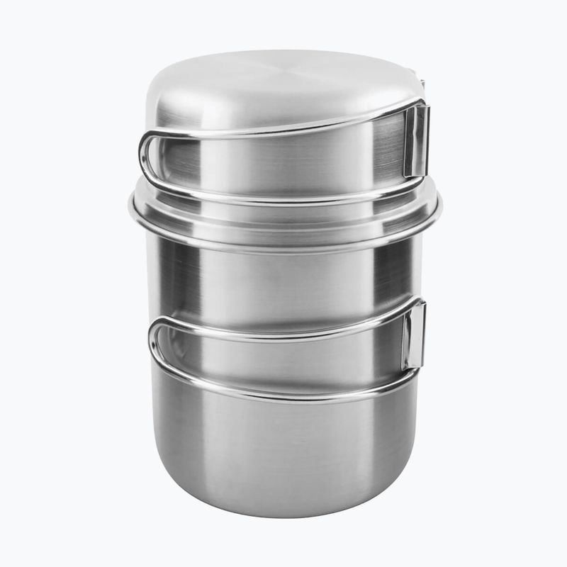 Tatonka Чаша с дръжка 600 ml комплект стоманени съдове за пътуване