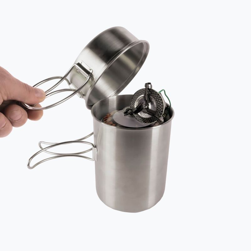 Tatonka Чаша с дръжка 600 ml комплект стоманени съдове за пътуване 8
