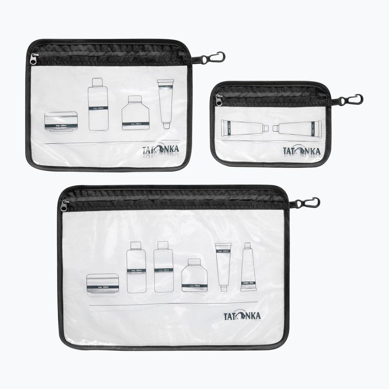 Tatonka Zip Flight Bag пътнически органайзер 3 бр. черен