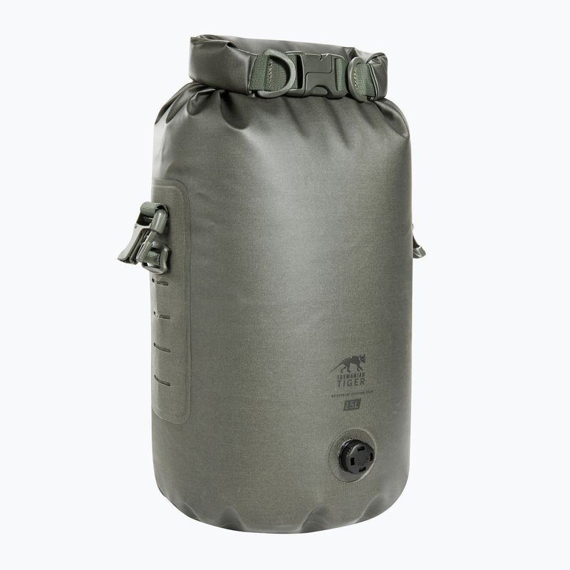 Непромокаема торба Tasmanian Tiger Stuffbag WPV 15 l stone grey olive 2