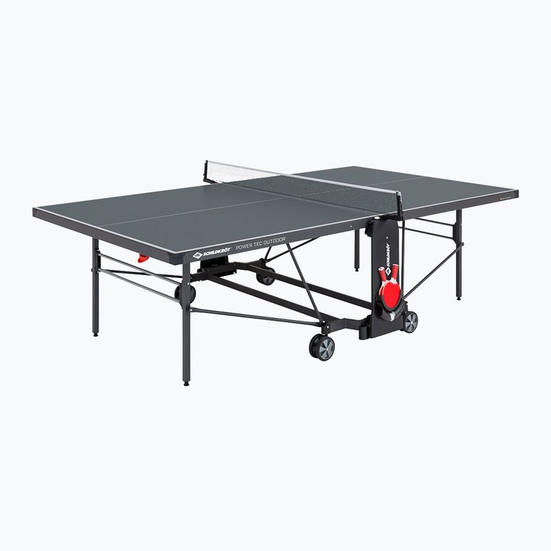 Schildkröt PowerTec Маса за тенис на маса на открито, черна 838553