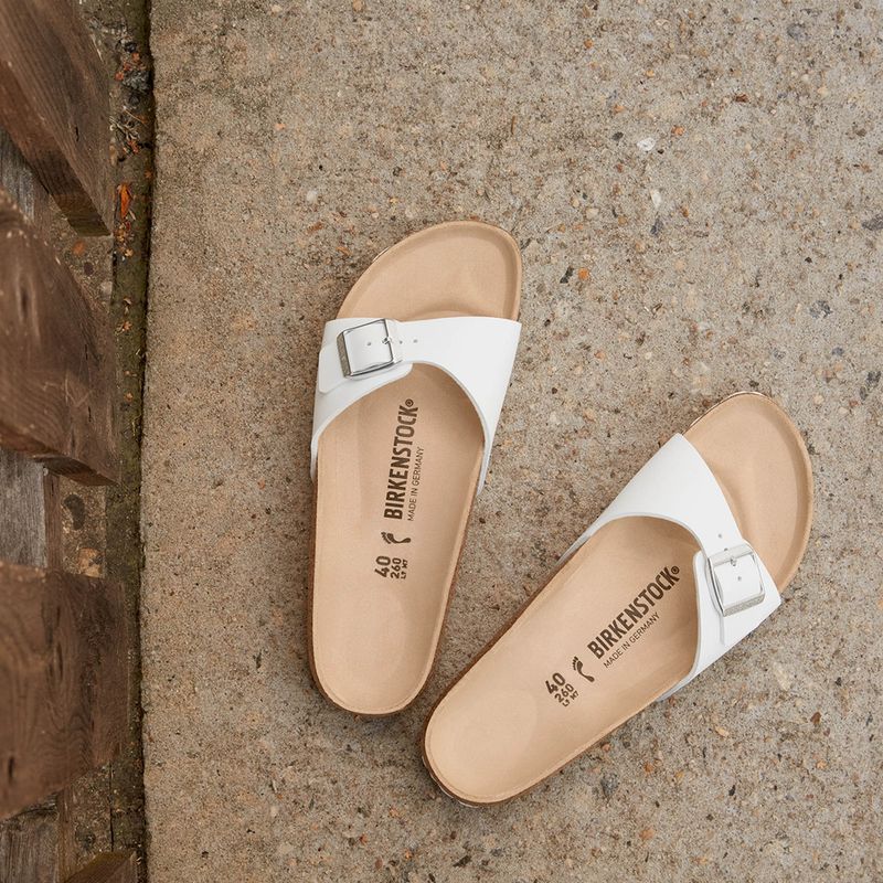 Чехли BIRKENSTOCK Madrid BF Narrow white 12