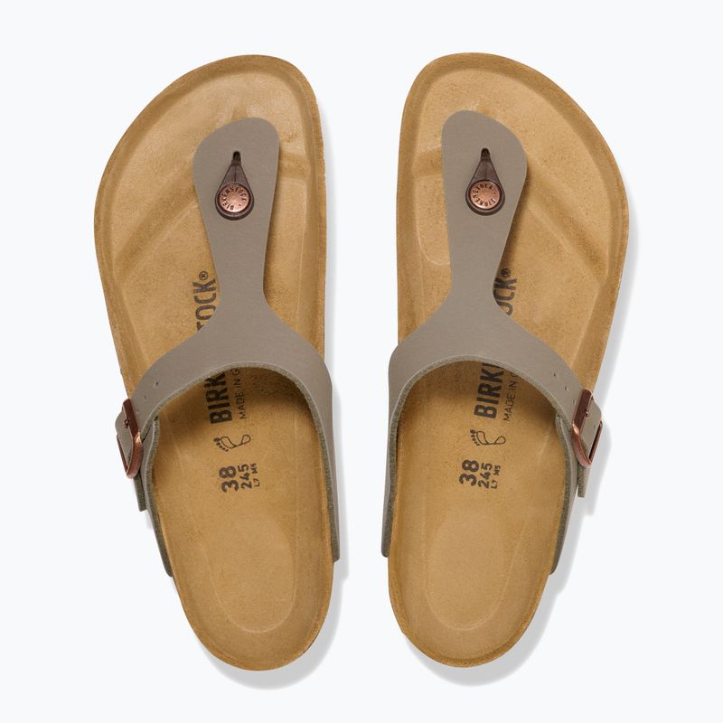 Джапанки BIRKENSTOCK Gizeh Birkibuc stone 3