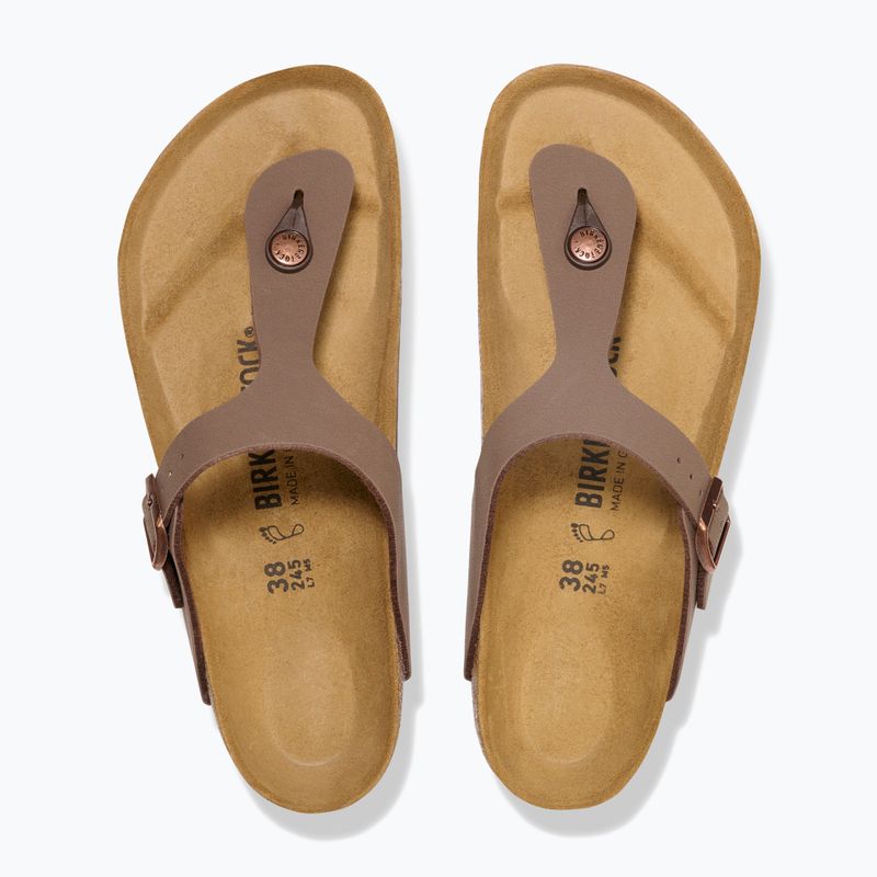Джапанки BIRKENSTOCK Gizeh Birkibuc mocca 3