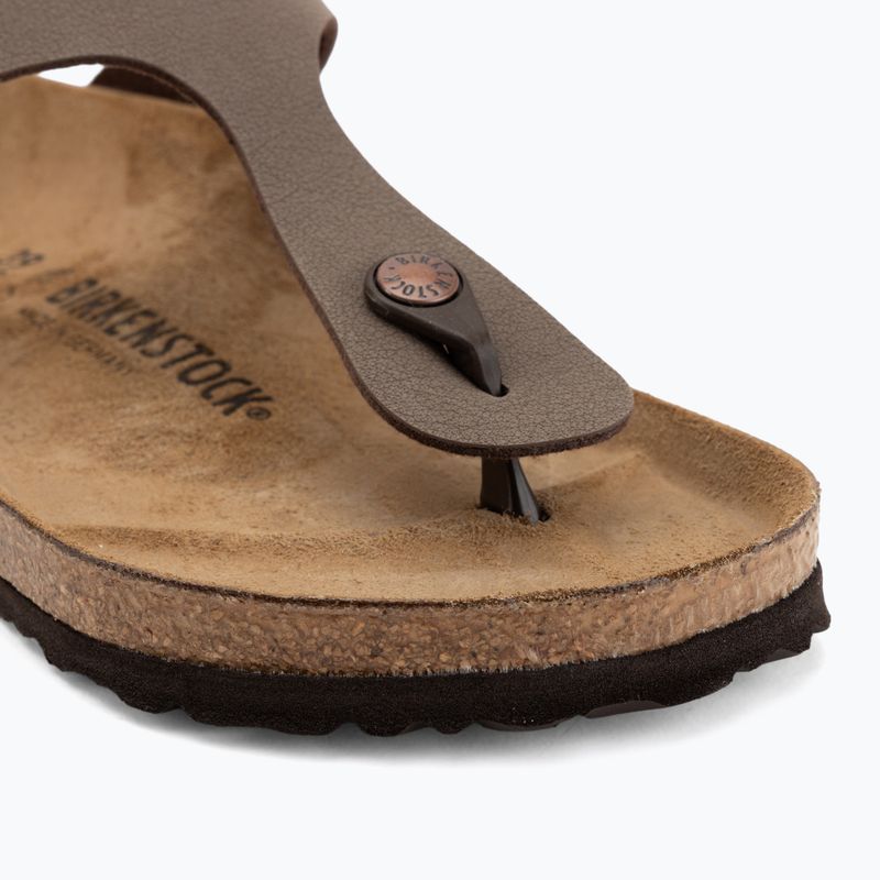 Джапанки BIRKENSTOCK Gizeh Birkibuc mocca 7