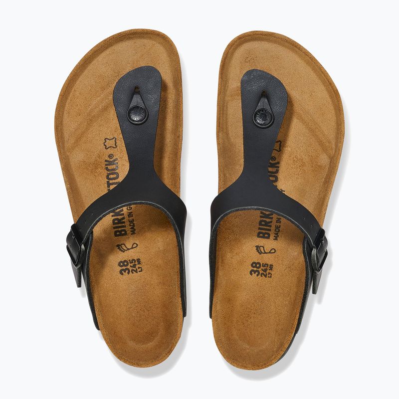 Чехли BIRKENSTOCK Gizeh Birko-Flor black 3