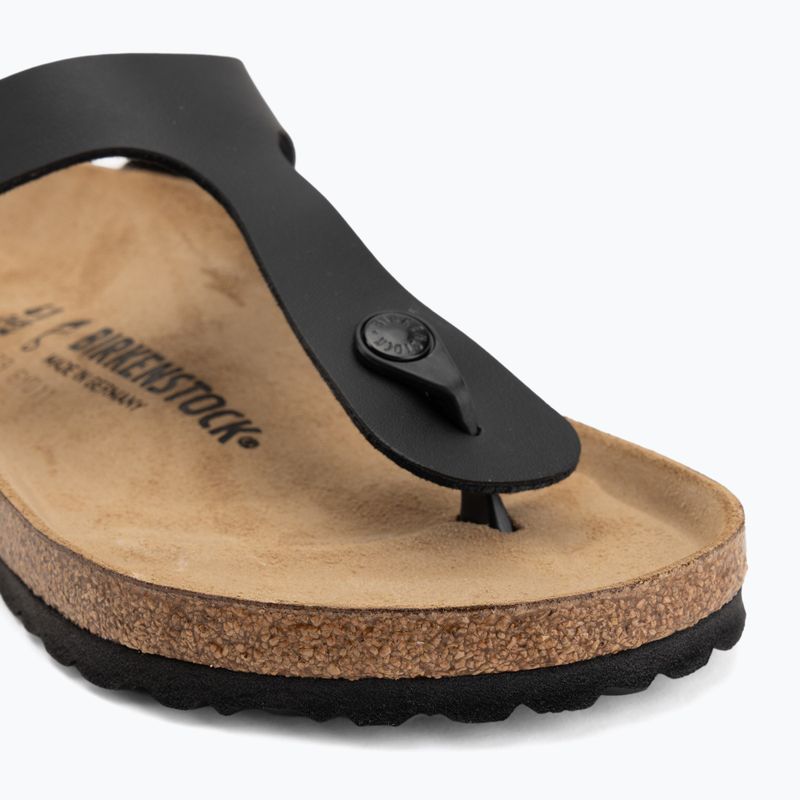 Чехли BIRKENSTOCK Gizeh Birko-Flor black 7