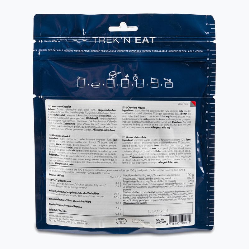 Лиофилизирана храна Trek'n Eat шоколадов мус 30505001 2