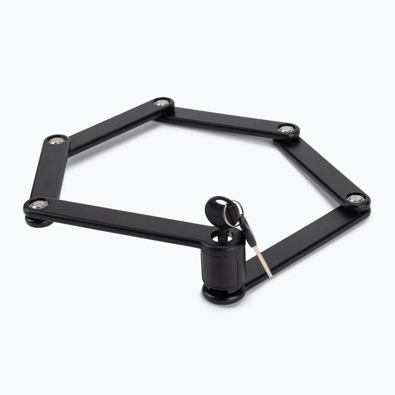 Сгъваема ключалка за велосипед Trelock F 2/85 черна TR-8004904 2