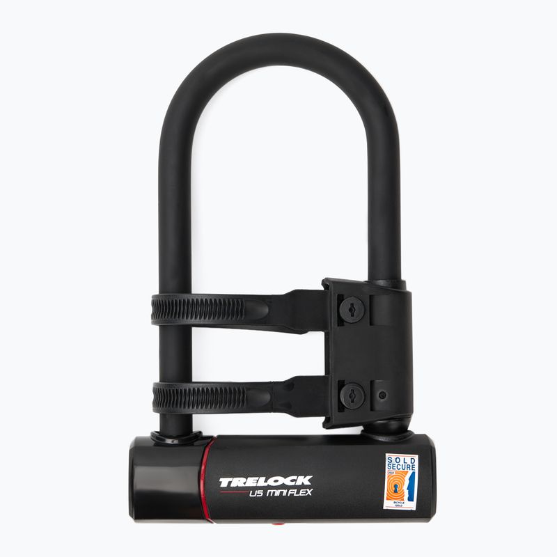 Заключване за велосипед Trelock U5 Mini Flex U-Lock black