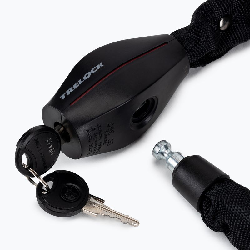 Ключалка за велосипедна верига Trelock Bc 380/85/7 черна TR-8005432 3
