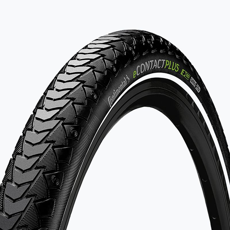 Велосипедна гума Continental eContact Plus wire 27,5 x 2,5 black/reflex