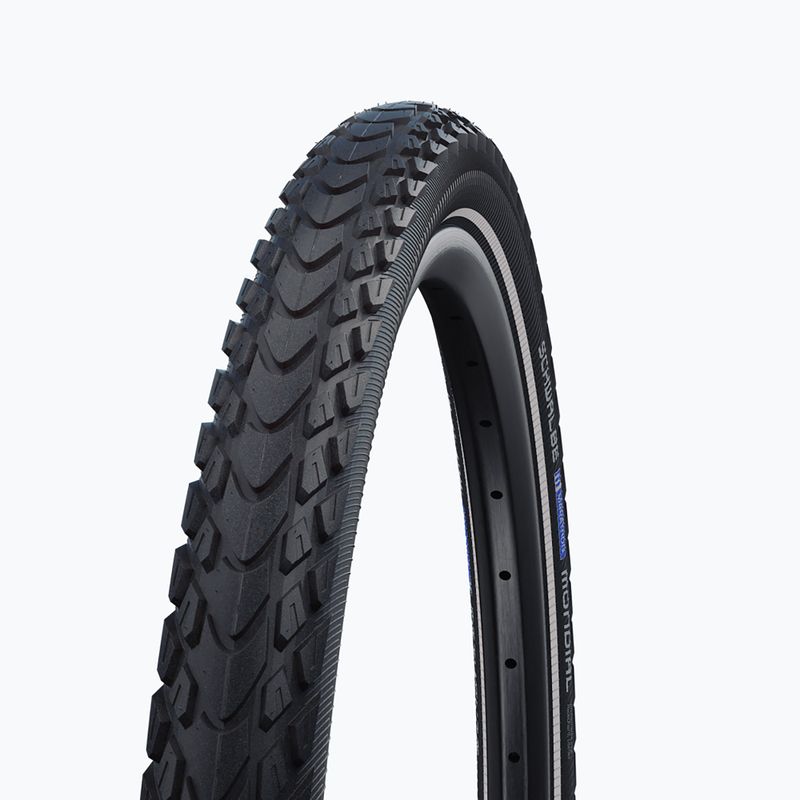 Велосипедна гума SCHWALBE Marathon Mondial Raceguard Addix wire black reflex