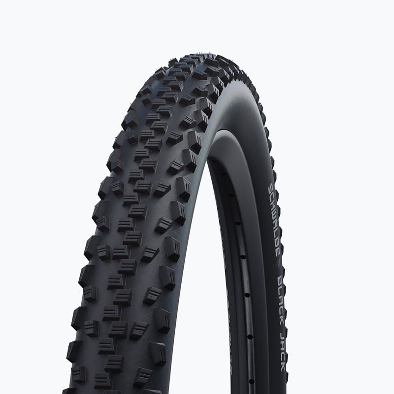 SCHWALBE гума за велосипед Black Jack K-Guard Black N Roll тел черна