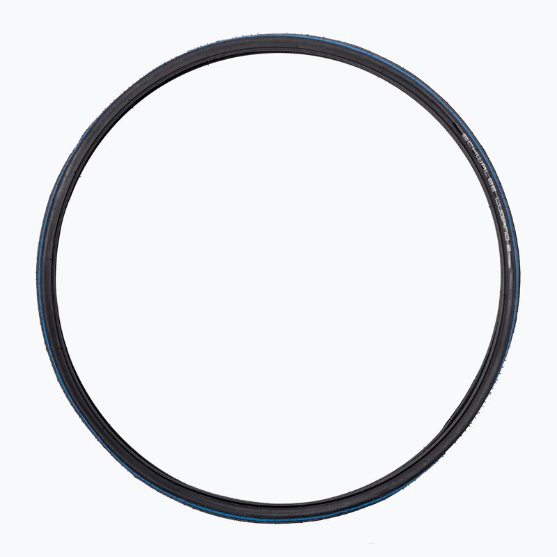 Велосипедна гума SCHWALBE Lugano II K-Guard Silica wire blue stripes 3
