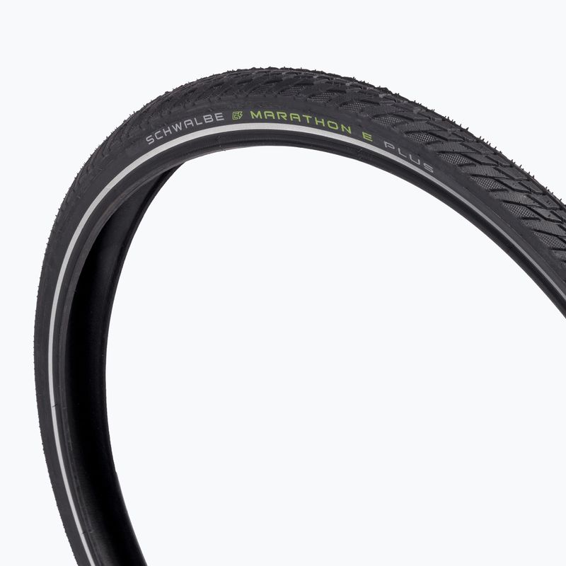Велосипедна гума SCHWALBE Marathon E-Plus Smart Dualguard Addix E wire black reflex