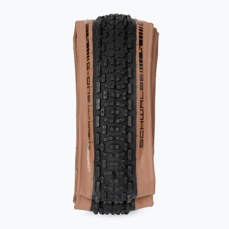 Велосипедна гума SCHWALBE G-One Ultrabite Raceguard Addix sk. бронзова странична стена 2