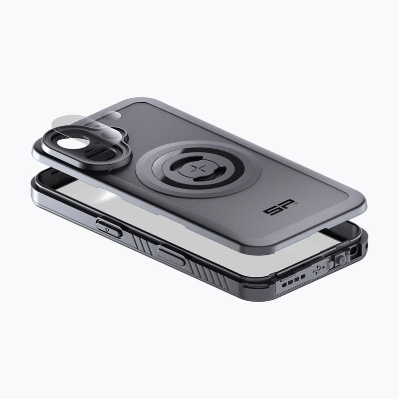 Калъф за телефон SP CONNECT Xtreme Iphone 16 SPC+ черен 5