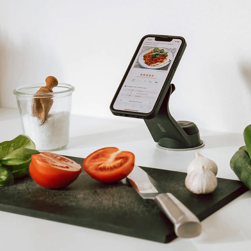 Държач за телефон за кола SP CONNECT Suction Mount с монтиране на предното стъкло черен 53141 10