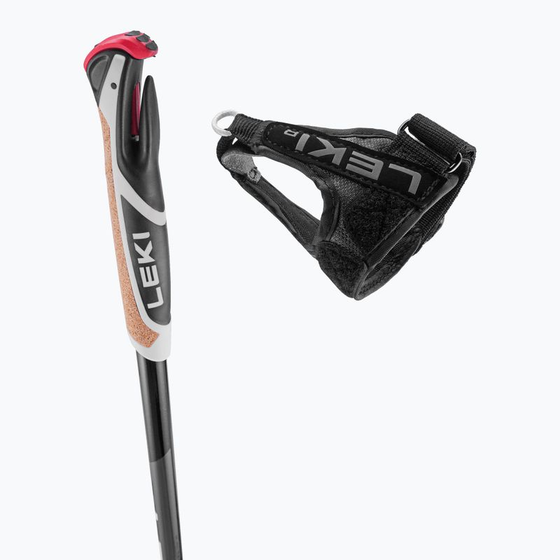 Щеки за ски бягане LEKI XTA 5.5 black/white/neon yellow 4