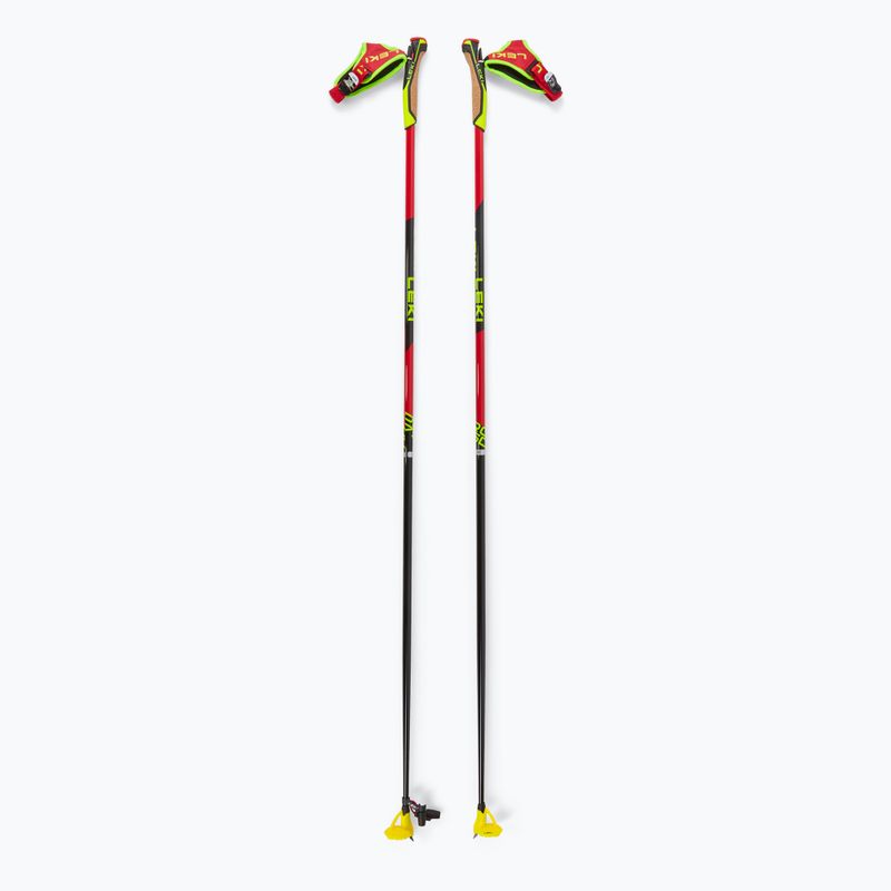 Щеки за ски бягане LEKI PRC 750 bright red/ neon yellow/ black