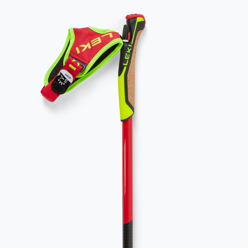 Щеки за ски бягане LEKI PRC 750 bright red/ neon yellow/ black 4