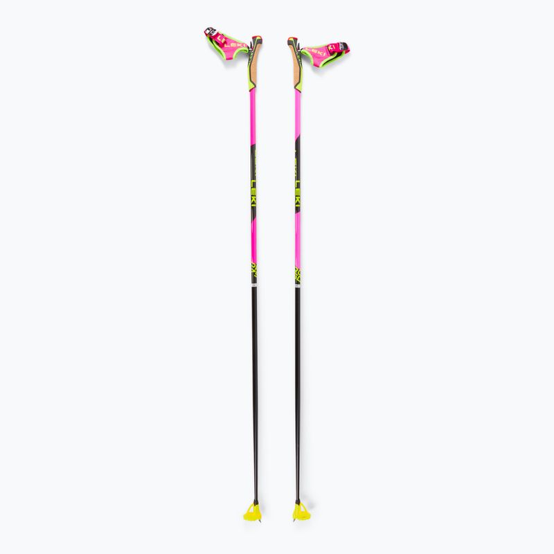 Щеки за ски бягане LEKI PRC 750 neon pink/ neon yellow/ black