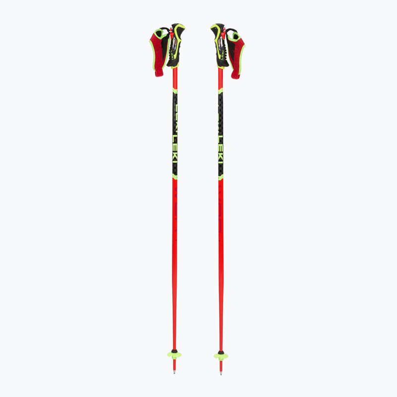 Скиорски щеки LEKI WCR TBS SL 3D bright red/black/neon yellow