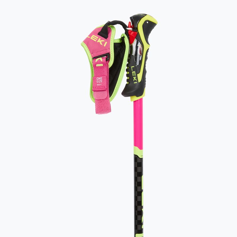 Скиорски щеки LEKI Venom SL 3D neon pink/black/neon yellow 2