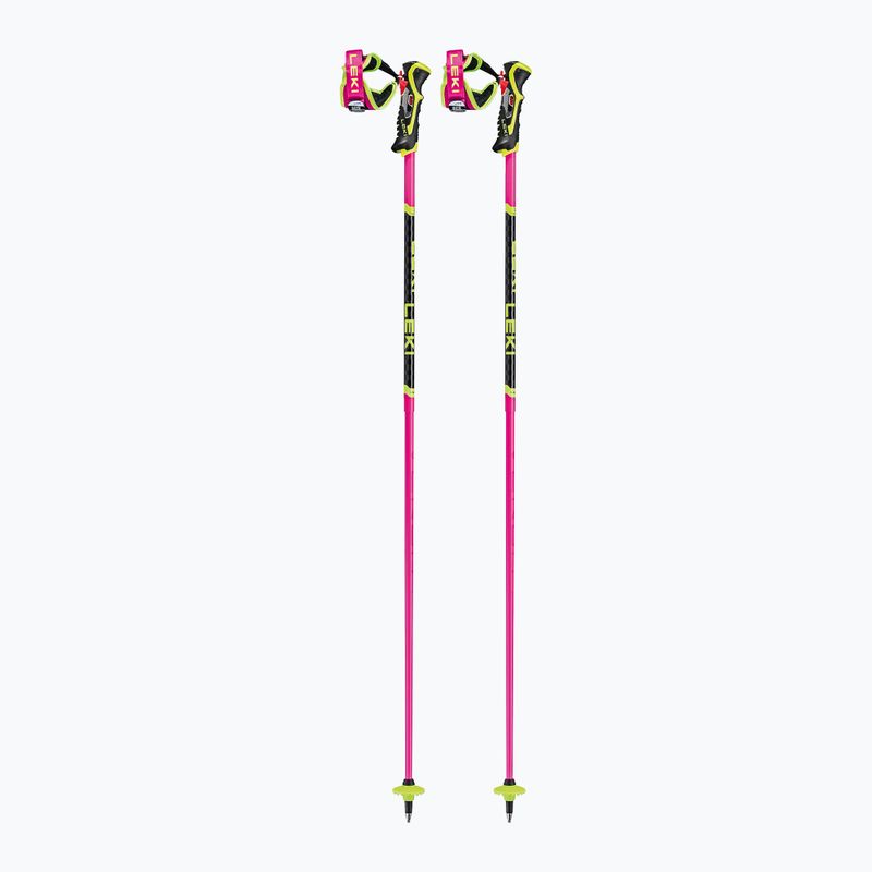 Ски щеки LEKI Venom SL 3D neon pink/black/neon yellow