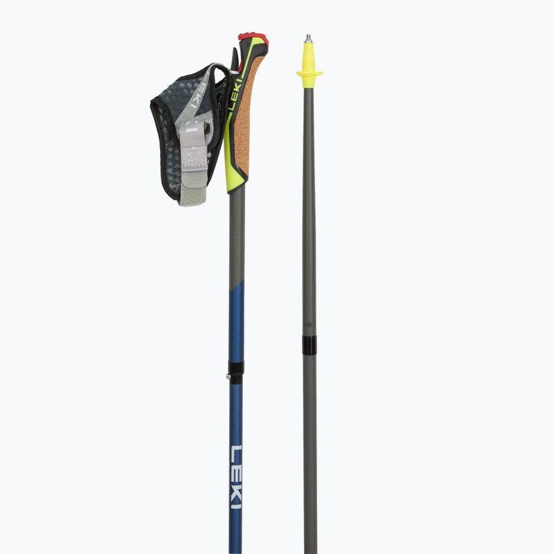 LEKI Traveller FX.One Carbon палки за северно ходене тъмносини и сребърни 65325821110 3