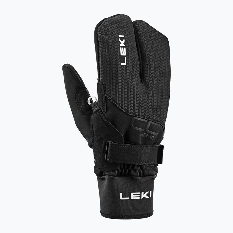 Скиорски ръкавици LEKI CC Thermo Shark Lobster (2+2) black