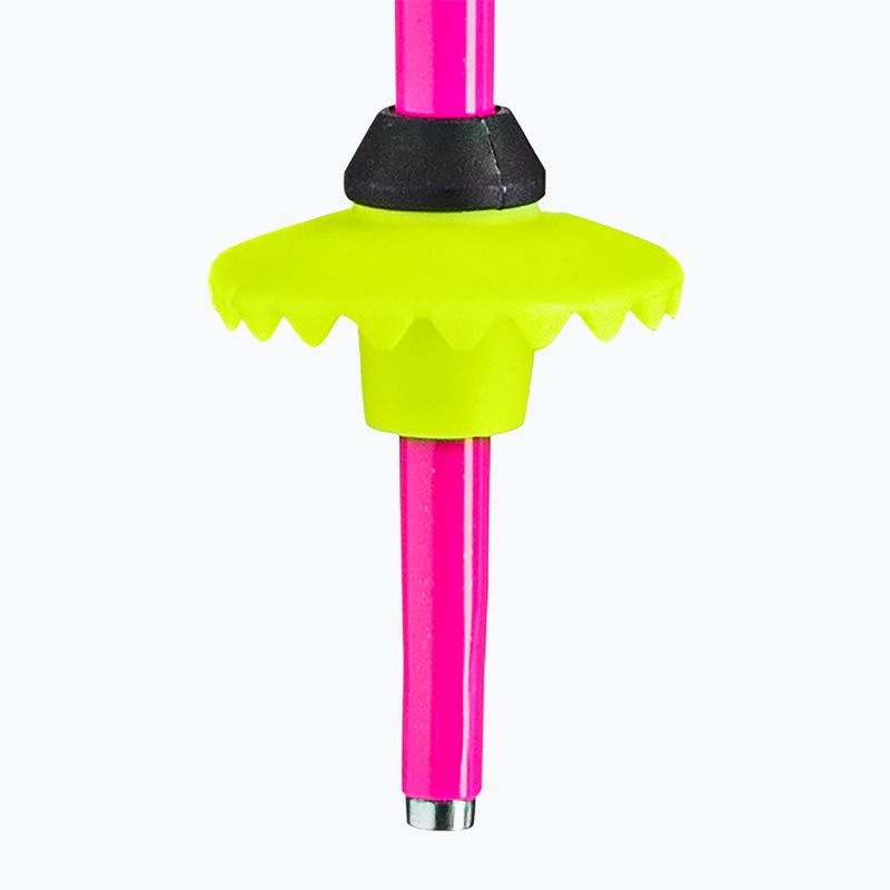 Детски ски щеки LEKI Racing neon pink/ black/ neon yellow 4