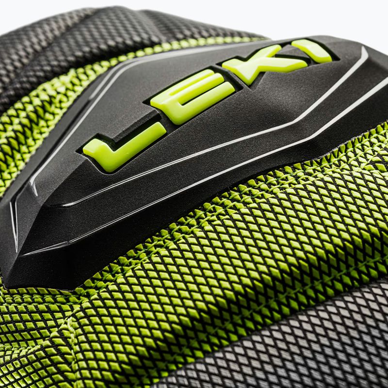 Мъжки скиорски ръкавици LEKI WCR Coach 3D Mitt black/ice lemon 6