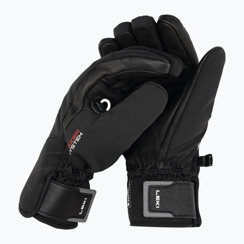 LEKI Мъжки ски ръкавици Falcon 3D black