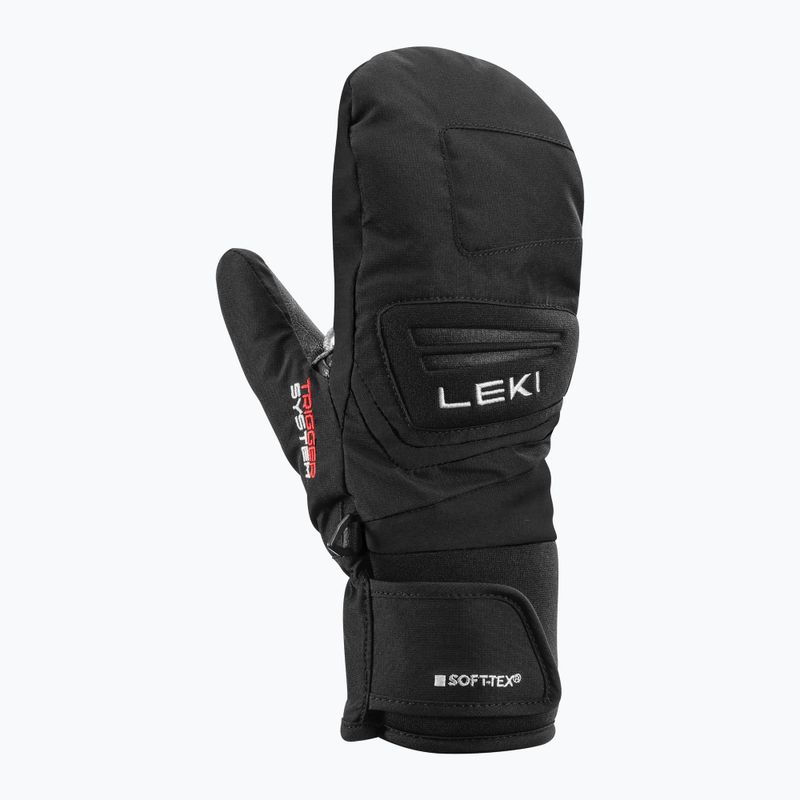Детски скиорски ръкавици LEKI Griffin 3D Junior black 6