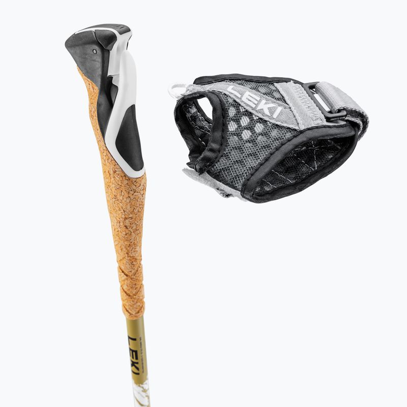 Щеки за трекинг LEKI Cross Trail TA white/goldbrown/black 10