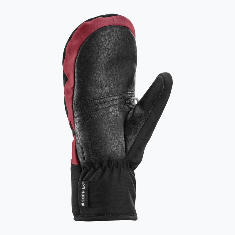 Детски скиорски ръкавици LEKI Griffin 3D Junior Mitt black/ rose 2