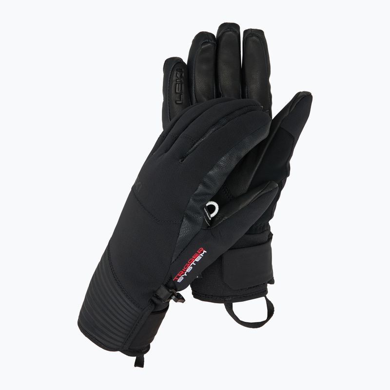Дамски скиорски ръкавици LEKI Sparrow 3D black
