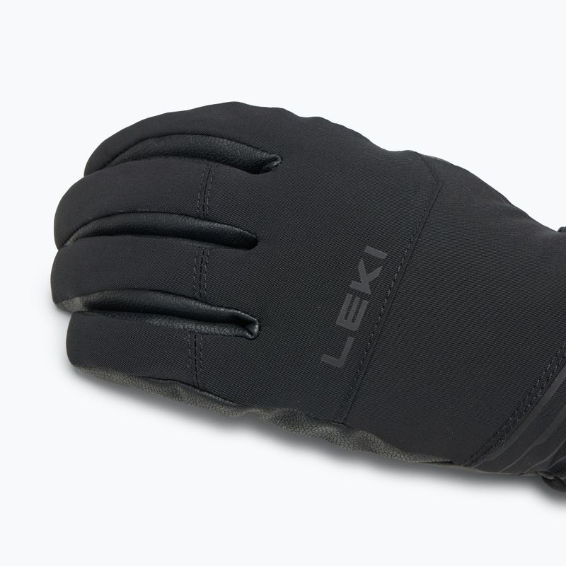 Дамски скиорски ръкавици LEKI Sparrow 3D black 5