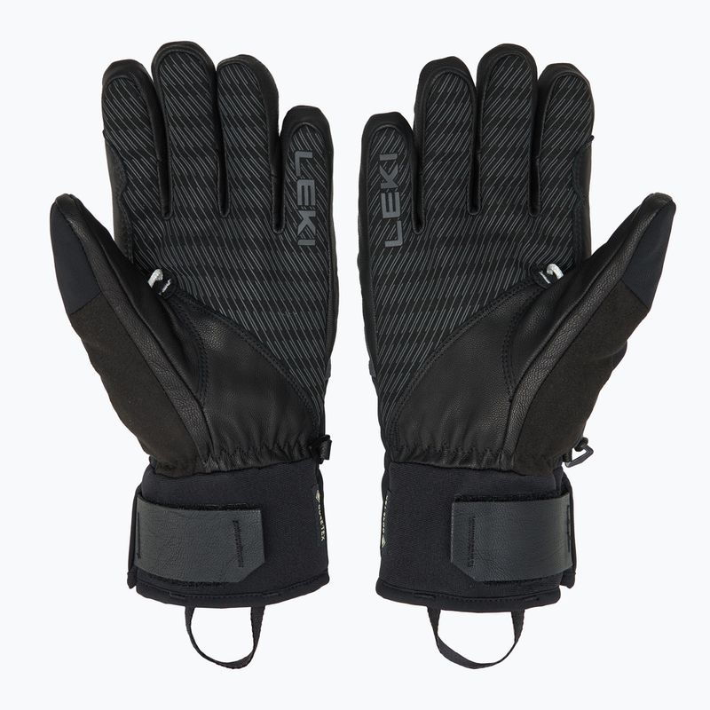 Мъжки скиорски ръкавици LEKI Pegas 3D GTX black/ graphite 2