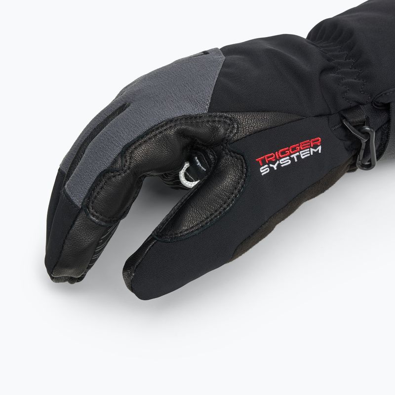 Мъжки скиорски ръкавици LEKI Pegas 3D GTX black/ graphite 5