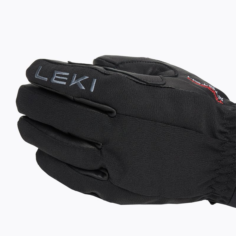 Мъжки скиорски ръкавици LEKI Argus 3D black 6