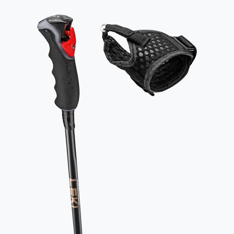 Ски щеки LEKI Artena Airfoil 3D black/dark anthracite/rose gold 4