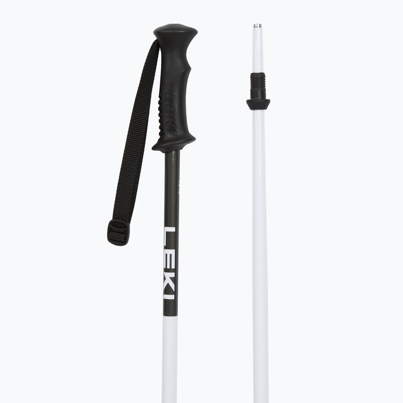 Детски скиорски щеки Leki Rider Create Jr white/dark anthracite 3