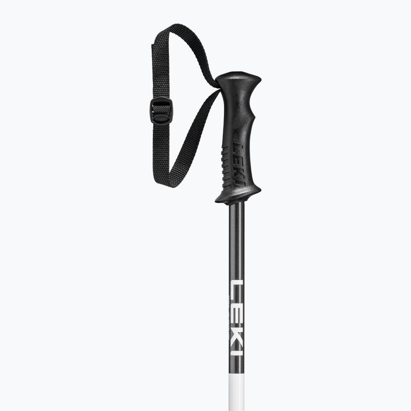 Детски скиорски щеки Leki Rider Create Jr white/dark anthracite 9