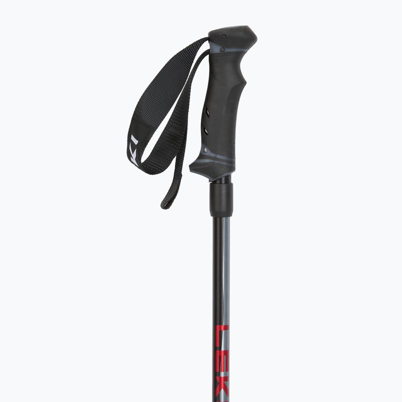 Скиорски щеки LEKI Hot Shot anodized black/eloxal gray/eloxal red 2