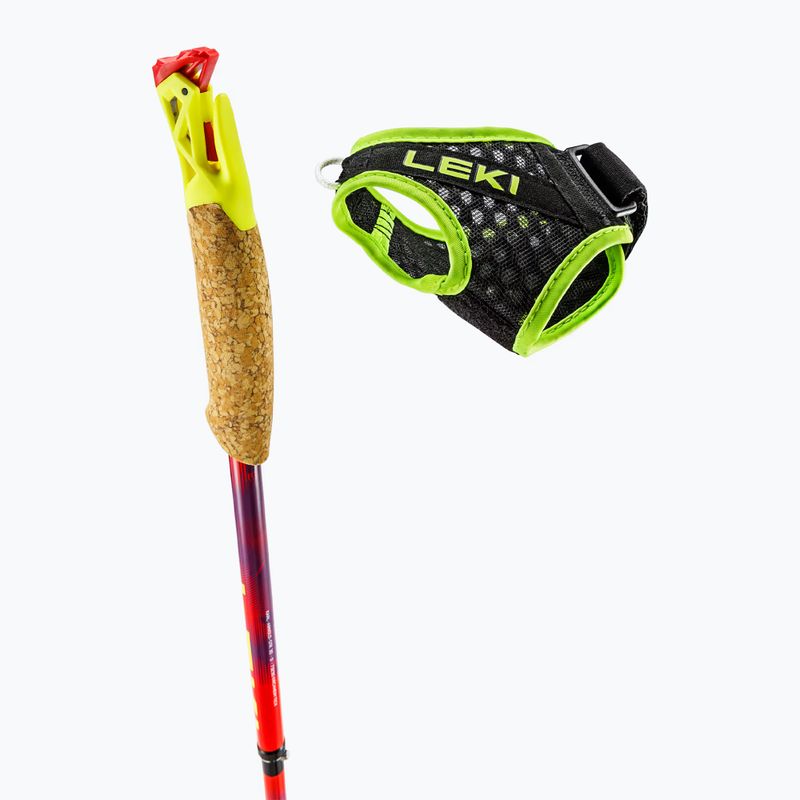 Щеки за бягане LEKI Ultatrail FX.One SL red/purple 5