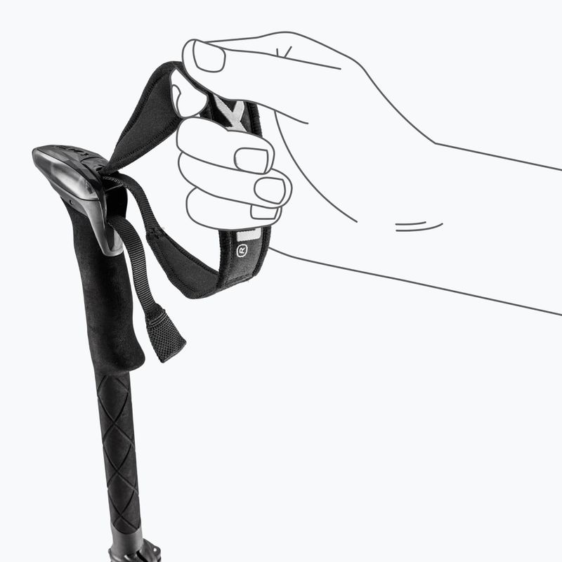 Щеки за трекинг LEKI Sherpa FX Carbon Strong black/naturalcarbon/light anthracite 6